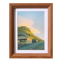 Nordic Minimalist Wooden Photo Frame for Wall or Tabletop Display