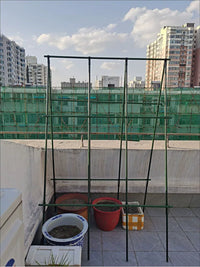 Plant Support Stakes for Climbing Vines, Garden Trellis for Vegetables and Flowers, Heavy Duty Steel Plant Cages