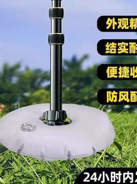 Water Weighted Base Bag for Outdoor Umbrella Stand, Round Sandbag for Canopy and Flagpoles