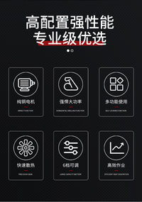汽车抛光机车用美容打蜡机封釉机抛光瓷砖手持电动打磨机汽车打蜡 平面海绵轮