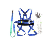 Full Body 5-Point Harness with Double Hooks for High-Altitude Work and Electrical Construction