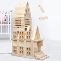 Archimedes Wooden Building Blocks Set for Kids, Educational Construction Toy
