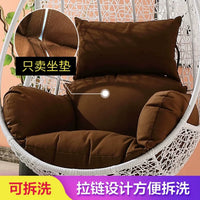 Waterproof Outdoor Swing Chair Cushion with High-Density Filling, Removable and Washable