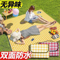 Outdoor Picnic Blanket Waterproof Mat Portable Camping Mat with Carry Bag