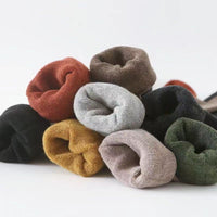 Thickened Terry Yoga Socks Non-Slip Pilates Dance Fitness Knee-High Socks for Autumn/Winter
