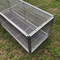 Large Galvanized Wire Mesh Chicken Coop for Poultry and Small Animals