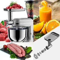 5.5L Multifunction Stand Mixer 5-in-1 Dough Maker Food Processor Electric Egg Beater 110V/220V