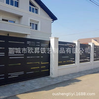 CNC Laser Cut Decorative Fence Panel for Villa Garden and Municipal Landscape