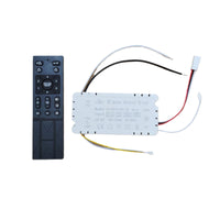 Brushless DC Motor Controller and Remote for Bedroom Ceiling Fan Lights