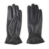 Women's Sheepskin Leather Touchscreen Gloves with Wool Lining