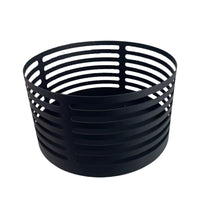 Outdoor Camping Round Fire Pit Charcoal Wood Burning BBQ Grill Garden Patio Heating Stove