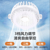2025 New Clip-On Desk Fan with Strong Airflow for Dorms and Offices, USB Powered Mini Fan