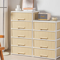 Multi-layer Drawer Storage Cabinet for Living Room Bedroom Balcony, No Installation Required, Home Organizer for Underwear and Sundries