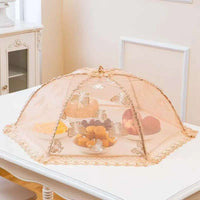 Foldable Mesh Food Cover Tent for Outdoor and Home Use, Insect and Fly Protection