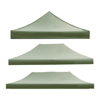 Thickened Canvas Canopy Top Cover for Outdoor Sunshade and Rain Protection, Stall Awning Tarp