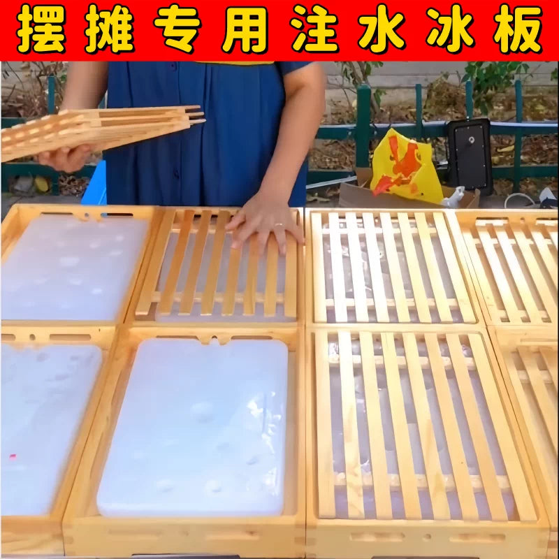 Reusable Refrigerant Ice Pack for Food Preservation and Cooling