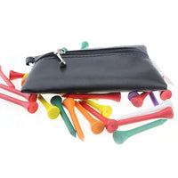 Golf Tee Bag with Waist Clip, Portable Storage Pouch for Golf Tees and Accessories