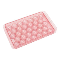 Ice Ball Maker Mold with Lid for Summer Drinks - DIY Spherical Ice Cube Tray