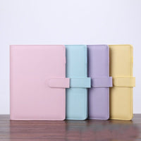 A5/B5 Large Capacity Loose-Leaf Photo Album and Card Holder with Zipper Pockets