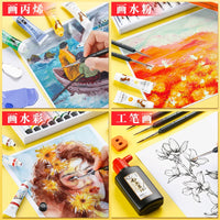 Fine Detail Paint Brushes for Acrylic, Watercolor, and Oil Painting - Ultra-Fine Liner and Outline Brushes for Artists and Students