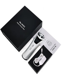EMS Microcurrent Facial Massager with Red & Blue Light Therapy for Skin Rejuvenation and Lifting