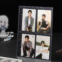 A5 6-Hole Laser Star Album Refill Pages for Kpop Photocards & Postcards