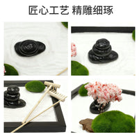 Zen Garden Sand Tray Kit for Meditation and Home Decor