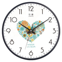 Modern Quartz Wall Clock Silent Non-Ticking Decorative Clock for Living Room Home Office
