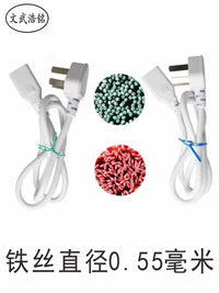 Plastic Coated Iron Wire Twist Ties for Crafts, Gardening, and Cable Management