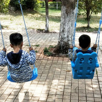 Kids Indoor Outdoor Swing Seat with Curved Board for Toddlers and Babies