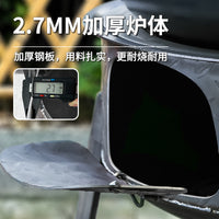Portable Outdoor Wood Burning Stove for Camping and Home Use
