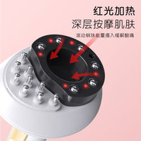 New Electric Guasha Cupping Massager 2-in-1 Smart Negative Pressure Heating Body Scraping Device