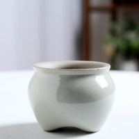 Ceramic Succulent Planter Pot with Breathable Design for Desktop Decor
