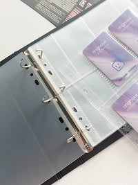 Ringnote 3-Inch Photo Album for Instax Mini & Kpop Photocards, 5/10 Pocket Pages, DIY Collectible Card Binder