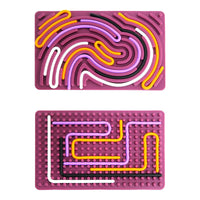 Sensory Activity Board Silicone Toy for Kids Stress Relief and Early Development