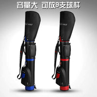 TTYGJ Lightweight Golf Stand Bag for Men and Women, PU Leather Half Set Club Carry Bag