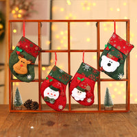 Christmas Stocking Gift Bag Small Candy Decoration Ornament