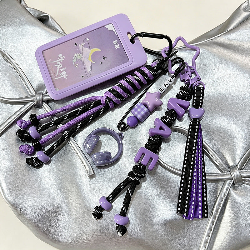 Vae Xu Fan Support Backpack Keychain Pendant with Random Photos