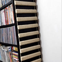 Pet Cat Soft Rope Ladder Climbing Frame Hammock Bed Sisal Rope Soft Ladder Cat Bridge Cat Stairs