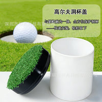Golf Hole Cup Cover for Practice Green and Course Protection