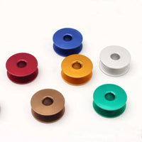 Flat Car Aluminum Bobbin Computerized Sewing Machine 40264 Bottom Thread Core Colored Lock Core Flat Seam Machine Bobbin Sewing Machine Accessories