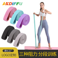 Long Resistance Bands Set for Yoga Pilates Fitness and Glute Training