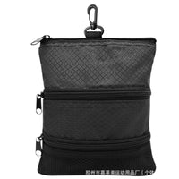 Portable Golf Ball & Tee Pouch - Lightweight Multifunctional Storage Bag for Golf Accessories