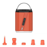 Portable Electric Air Pump for Outdoor Camping Inflatables with SOS Light