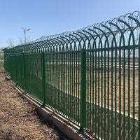 Galvanized Steel Fence Panel for Home Garden Yard School Outdoor Factory Perimeter Security