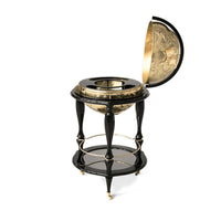 Luxury Designer Creative Art Globe Wine Cabinet Pure Copper Portugal Style Decorative Storage Bar Cart