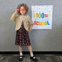 Kids' Old Lady Costume for School Plays, Halloween, and Cosplay