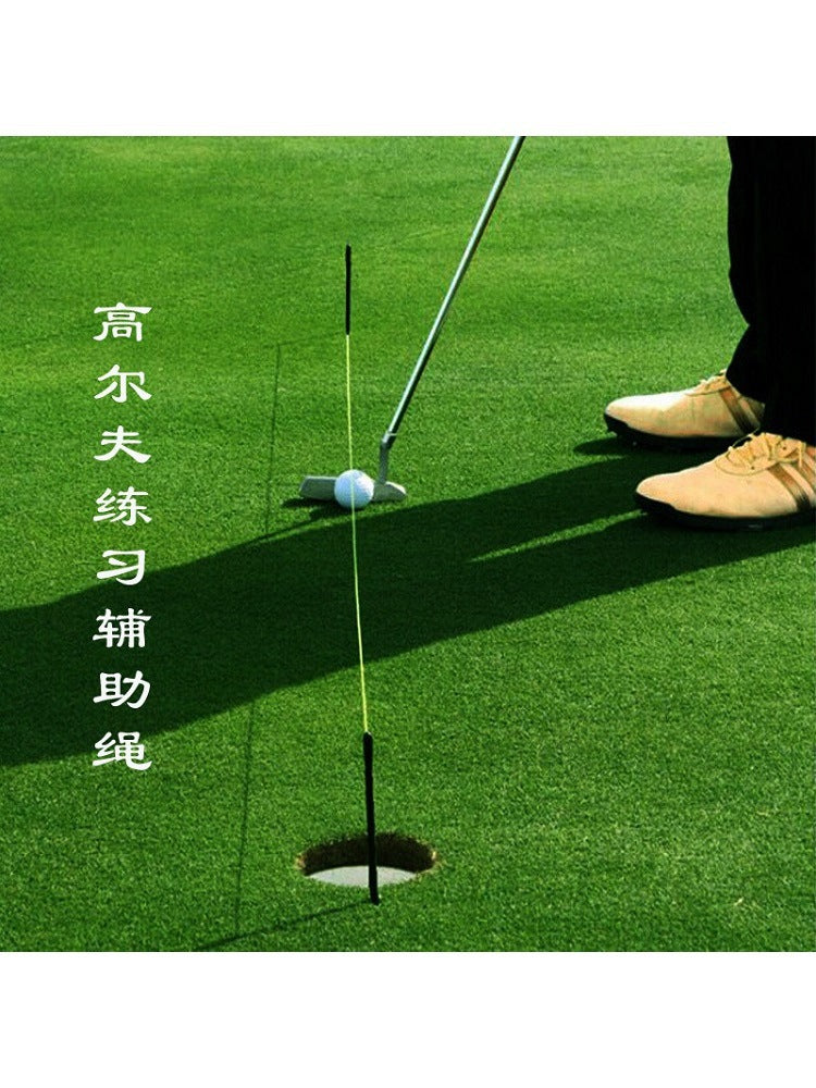 Golf Putting Alignment Trainer with Direction Rope for Posture Correction