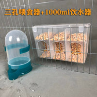 Automatic Pigeon Quail Feeder and Waterer for Cages