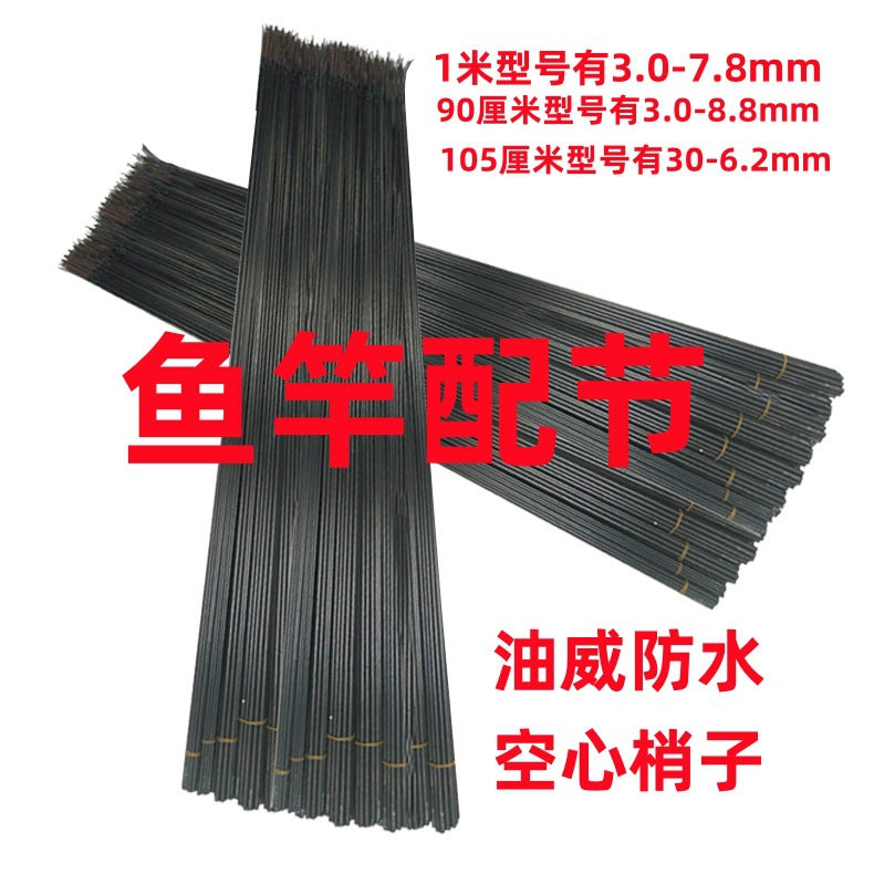 Waterproof Carbon Fiber Fishing Rod Tip Section for Tai Fishing Rods, 90-105cm Length